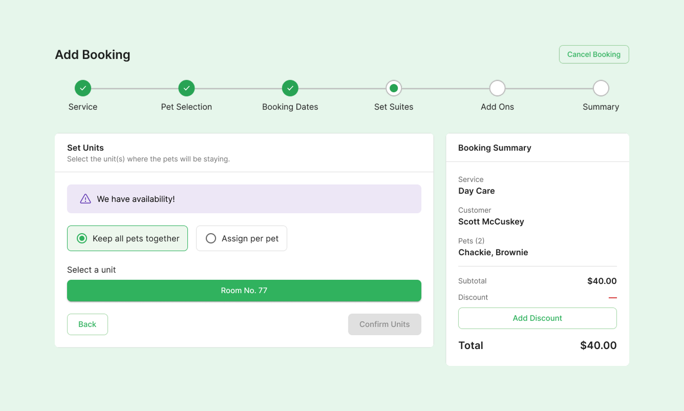 Booking Engine